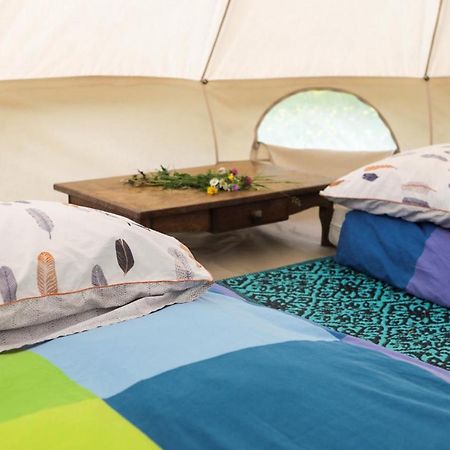 Tente Style Tepee Confort Hotel Latour de Carol Bagian luar foto